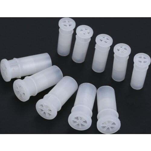 100Pcs Plastic Toy Noise Maker Insert Squeaker White Toy Dog Cat Squeakers Shoes Repair Fix Pet Baby Toy Noise Maker Insert