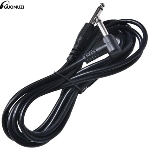 3m Electric Patch Cord Guitar Amplifier Amp Guitar Cable With 2 Plugs Black