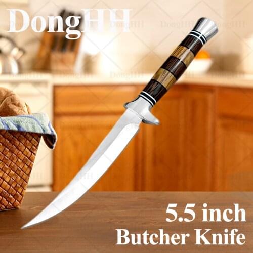 5.5 Inch High Hardness Butcher Knife Stainless Steel Kitchen Knives Forged Meat Cleaver Knife Professional Best Knives