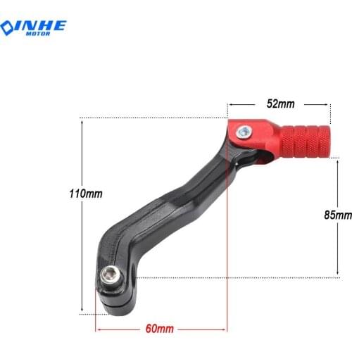 Motorcycle Aluminum Fold Gear Shift Lever For CHINESE Dirt Bike MX ATV Quad For Kayo BSE Apollo Zongshen CG CB NC 70-200 450