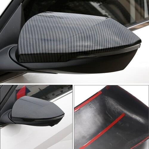 Car Accessories for Hyundai Elantra Avante CN7 2020 2021 2022 ABS Side Rearview Mirrors Decoration Cover Trim 2pcs