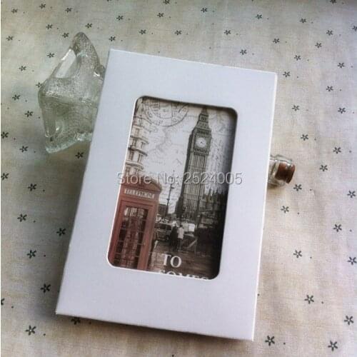 Free shipping white blank postcard envelope15.5x10.2x0.5CM/gift packing box/card packing box/packing labels 50 pcs a lot