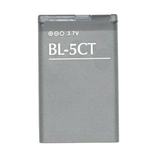 Ciszean 1X1050mAh / 3.2Wh BL-5CT BL 5CT BL5T Replacement Battery For Nokia 5220 5220XM 6730 C5 6330 6303i C5-00 C6-01 C3-01