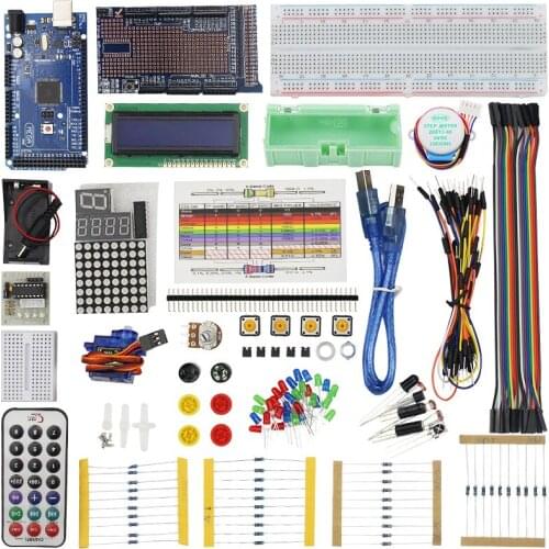 DIY Starter Kit for MEGA 2560 Super Starter Learning Kit for Raspberry Pi 3