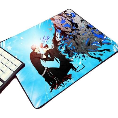 Anime Comic Creative cartoon Ao No Blue Exorcist Pattern Printed Mouse Pad for Animation Product Decorate Pc Tabletop