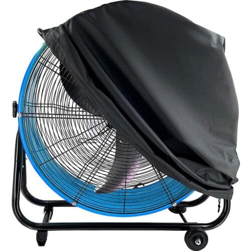 210D Oxford Cloth Industrial Fan Cover UV Resistance Waterproof Dustproof Fan Cover For Outdoor Fan Industrial High-speed Blower