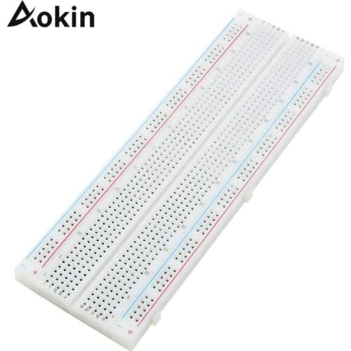 Breadboard 830 Point MB-102 MB102 Breadboard 830Point Solderless PCB Bread Board Test Develop for Arduino Diy kit