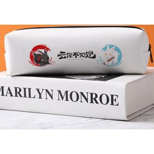 The Untamed Grandmaster of Demonic Cultivation Pen Bag Cartoon Pencil Case Storage Bag School Student Supplies Stationery