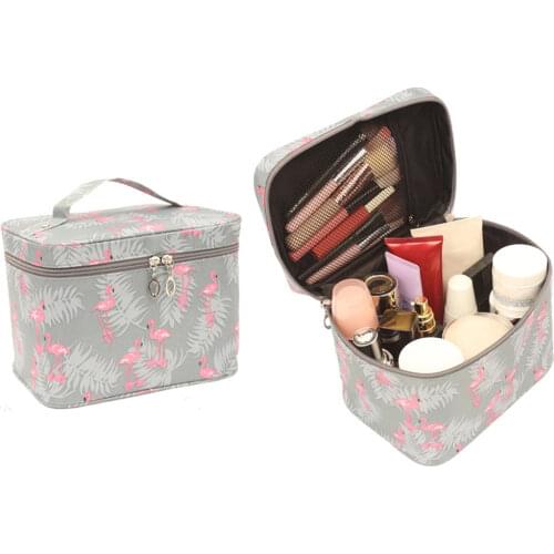 Travel Portable Women Makeup Bag Large Capacity Toilet Bag Organizer for Cosmetic Cases Zipper Bag Beauty Pouch Waterproof