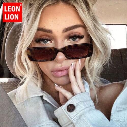LeonLion 2021 Oversized Sunglasses Women Retro Glasses Women Brand Designer Eyeglasses For Women Mirror Oculos De Sol Feminino