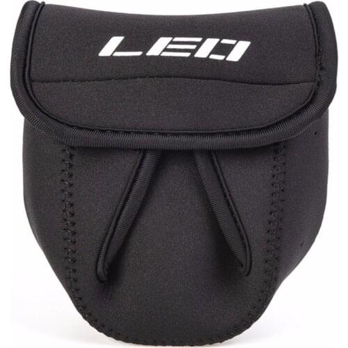 2019 LEO Super Light And Strong Neoprene Spinning Reel Pouch Baitcasting Fishing Reel Bag Protective Case Cover Holder