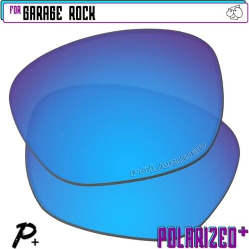 EZReplace Polarized Replacement Lenses for - Oakley Garage Rock Sunglasses - Blue P Plus