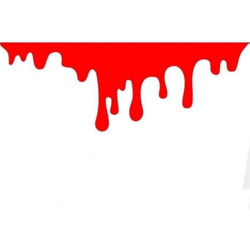 1Pcs New Design Blood Bleeding Car Stickers Reflective Car Decals Rear Front Headlight Sticker Door Window Car Body