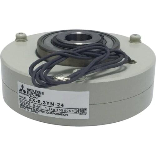 400R/Min 100% Japan Magnetic Powder Brake ZX-0.3YN-24 For Printing Machine