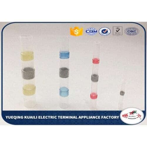 50pcs Heat Shrink Solder Sleeve Seal Wire Splice, Marine Boat Car ,AWG 12-10.yellow