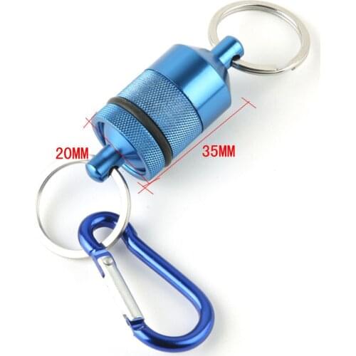Fly Fishing Tackle Accessory Magnetic Net Release Magnetic Net Holder Blue