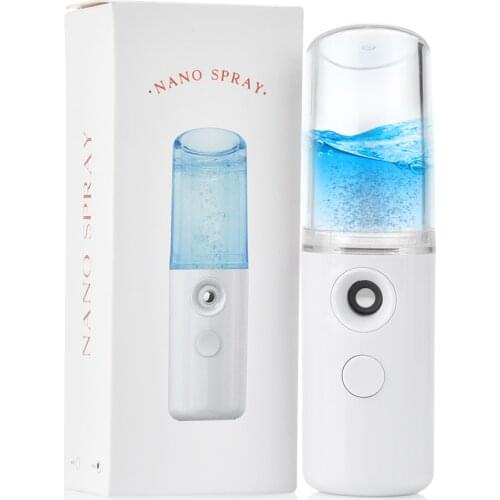 Face Bottle Nano Mister Measuring Skin Moisture Hydrat Instrument Cold Facial Beauty Hydrating Skin Care Tools Make Skin Care