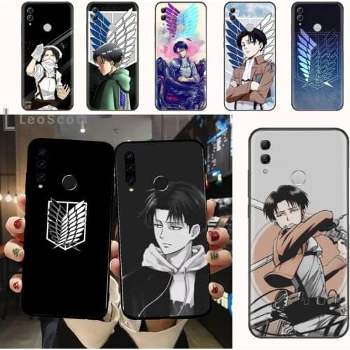 Anime Japanese attack on Titan Phone Case For Huawei Honor 7C 7A 8X 8A 9 10 10i Lite 20 NOVA 3i 3e