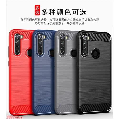 For Xiaomi Redmi Note 8T Case Poco X3 M3 Silicone Carbon Fiber Cover For Redmi Note 10 Pro Case For Xiaomi Poco F3 X3 Pro Case