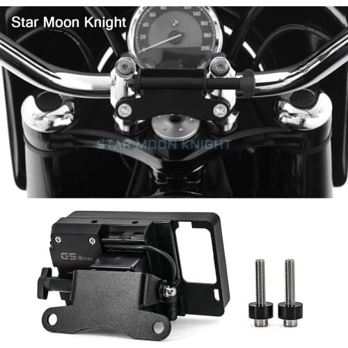 Motorcycle handlebar Stand Holder Phone Mobile Phone GPS Navigation Plate Bracket Fit For BMW R 18 R18 Classic R 18 2020 2021