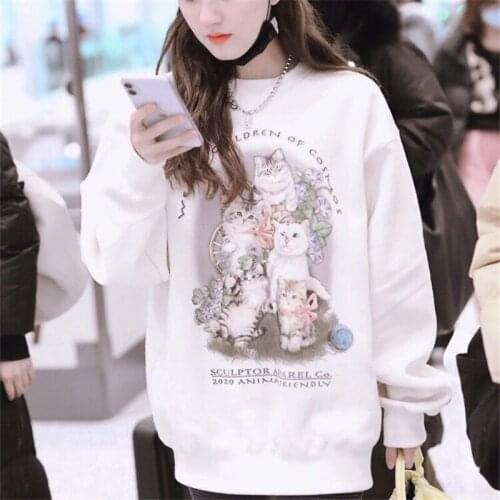 fashion Yshop Women's Sweatshirts With Print