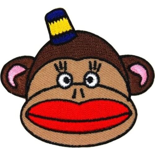 Custom embroidered Patches Cartoon animak Patch Artis Kids Puppet iron on sew on Welcome to custom your own patch