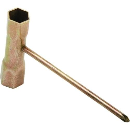 Spark Plug Wrench 21mm-24mm With Screwdriver Motorcycle Scooter Car