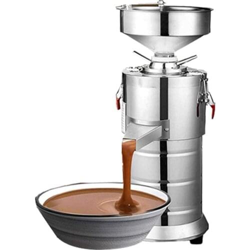 Commercial Peanut Sauce Grinder Sesame Processor Colloid Peanut Butter Maker Soybean Grinding Coating Machine English Manual Com