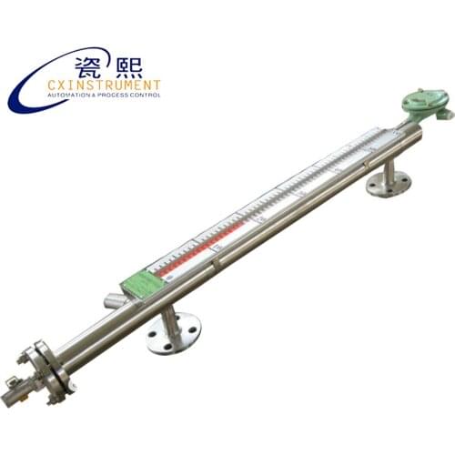 1100 mm side mounted SS 304 Material 4-20 mA output Magnetic level indicator