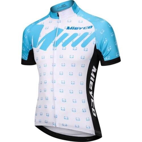 Mieyco Roupa Ciclismo Masculino MTB Breathable Short Sleeve Quick Dry Bicycle Jersey MTB Team Maillot Fashion Roupa Ciclismo