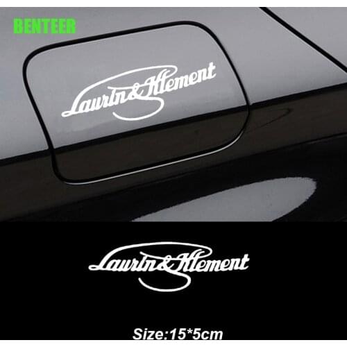 Laurin & Klement sticker for Skoda Octavia 2 A7 A5 Fabia 3 Rapid Superb 3 Kodiaq Scala Karoq Kamiq