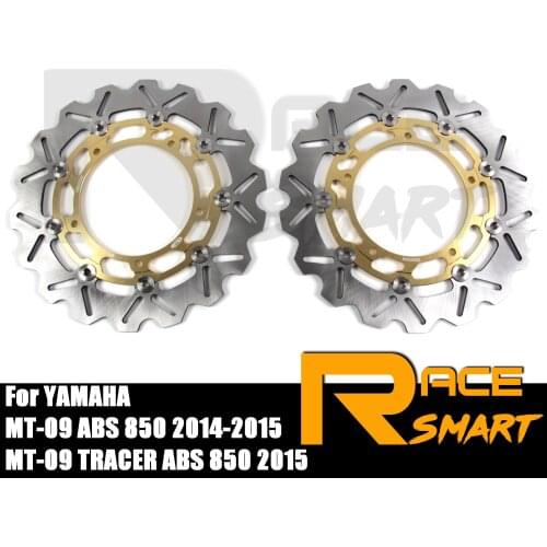 Motorcycle CNC Front Brake Disks Discs Stainless Steel Brake Rotor For YAMAHA MT09 ABS 850 2014-2020 MT-09 MT 09 ABS TRACER MT09