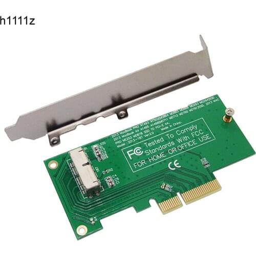 Adapter Riser Card to PCI Express PCIE PCI-E X4 for Apple 2013 2014 2015 for MacBook Air A1465 A1466 Mac Pro MD878 ME253 M.2 SSD