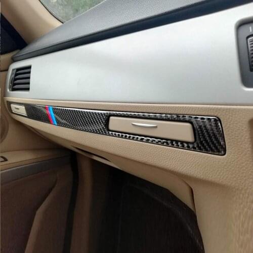 It Is Suitable For BMW Series 3 The Carbon Fiber (E90 E92 E93) 2005-2012 Co Driver Center Control Strip