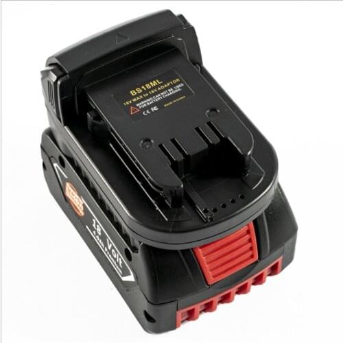 For Bos For mil Battery BS18ML converter Turn to Mil m18v power tool lithium battery adapter