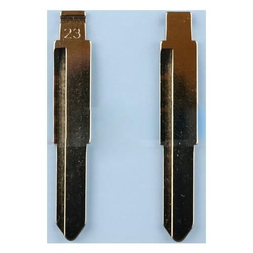23# Blank Remote Uncut Key Blade For Suzuki Alto (Side Groove) replacement key blade NO.23