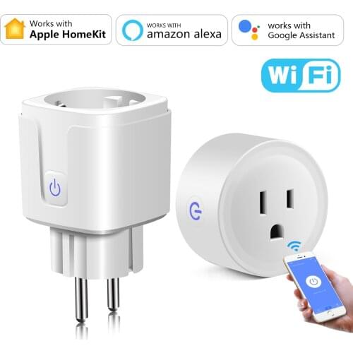 EU/US Smart WIFI Home Plug Socket APP SIRI Remote Control Homekit Wireless Adapter for Apple iPhone iPad iOS system