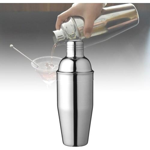 Cocktail Shaker Stainless Steel Cocktail Shaker Noee Leak Durable Large Drink Shaker Mixer Shaker Bottle Drink Party Bar Tools