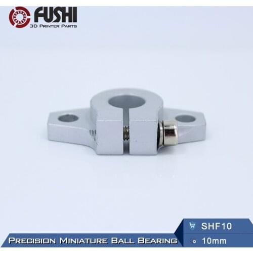 SHF10 10mm Bearing Shaft Support Linear Rail Support CNC Router XYZ SHF 10 ( 10Pcs) Bearings