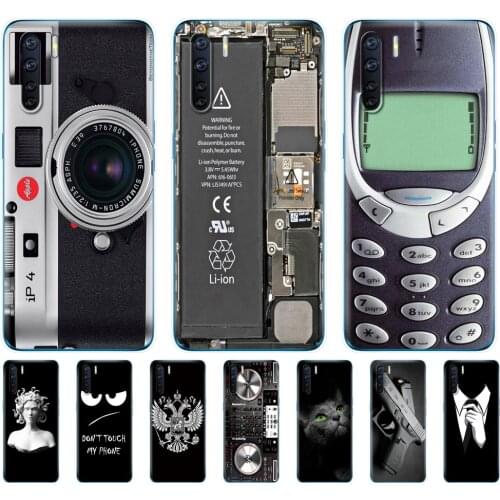 For OPPO A91 Case 6.4" Silicon Soft Back TPU Phone Cover For OPPO A 91 Capas OPPOA91 Case CPH2001 CPH2021 Funda Shell Bumper