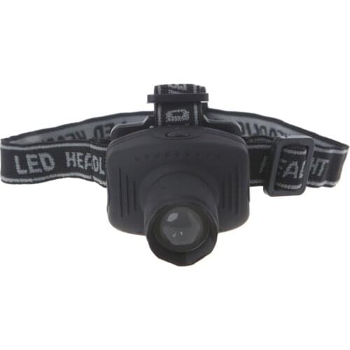 LED Waterproof Headlamp Flashlight Zoomable Torch Light For Camping Fishing Hunting 97BB