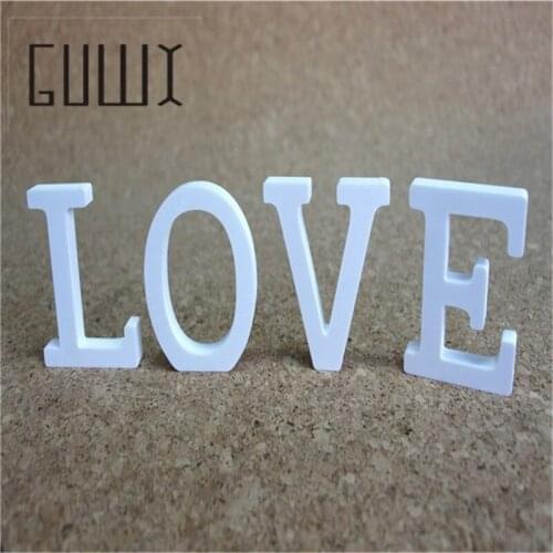 12cm white letters and Numbers birthday gift Christmas home decoration wedding decoration independent letters arts and crafts