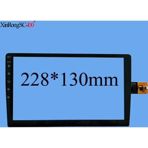 228*130mm DVD navigation Car GPS 9 inch GT911 capacitor touch screen / 9" inch 6-line capacitor with buttons