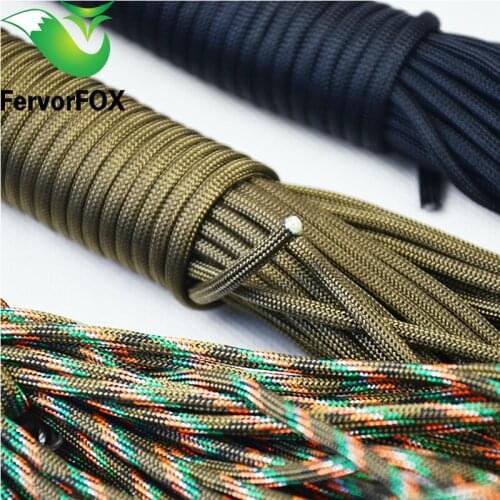 Dia. 2mm 50 feet one stand Cores Paracord for Survival Parachute Cord Lanyard Camping Climbing Camping Rope Hiking Clothesline