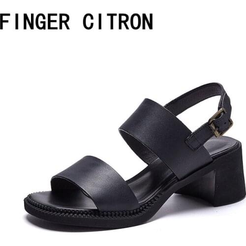 Обувь на среднем каблуке FINGER CITRON China At AliExpress