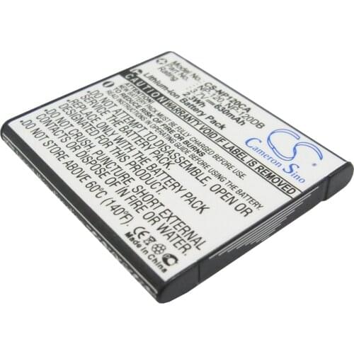 Cameron Sino Camera Replacement Li-ion Battery 630mAh For NP-120 Panasonic Exilim EX-EX-S200BK, Free Tools