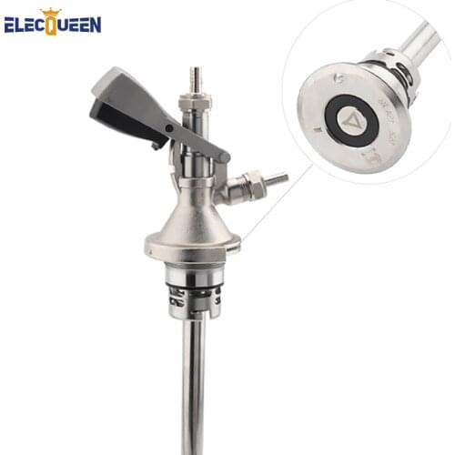 Stainless steel 304 A type Coupler with 312mm beer spear / extractor for home brewing homebrew