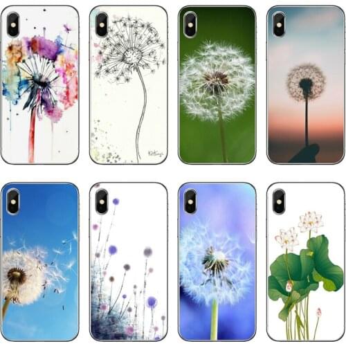 Watercolor flower Dandelion Lotus Soft Case For Samsung Galaxy A70 A60 A50 A40 A30 A10 A9 A7 A5 A3 A8 A6 Plus 2018 2017 2016