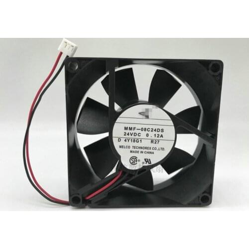 Original 8025 mmf-08c24ds R27 24 V 0.12A 2-wire inverter fan