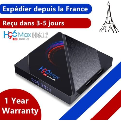 H96 MAX Allwinner H616 Smart Android 10.0 tv box WiFi Bluetooth 4.0 h96max Support 6K Media Player smart tv Set Top Box